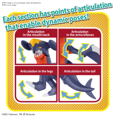 Pokemon - Garchomp Model Kit - Image 3
