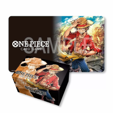 One Piece Card Game - Monkey D. Luffy Playmat and Storage Box Set - Image 1