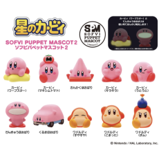 Kirby - Kirby of the Stars Soft vinyl Puppet 2 Mascot