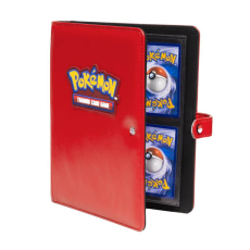 Pokémon TCG - ULTRA PRO Pokémon Premium Red Snap Binder - 4 Pocket