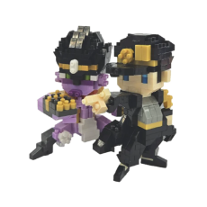 Jojo's Bizarre Adventure - JoJo: 2 Build Pack - Jotaro Kujo & Star Platinum Nanoblock
