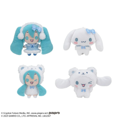 Hatsune Miku - Hatsune Miku × Cinnamoroll WINTER Ver. (EX) Mascot Plush [ASSORTED]