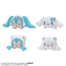 Hatsune Miku - Hatsune Miku × Cinnamoroll WINTER Ver. (EX) Nesoberi Plush [ASSORTED]